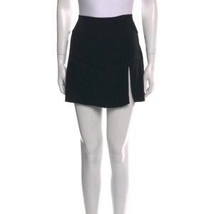 Reformation Black Mini Skirt